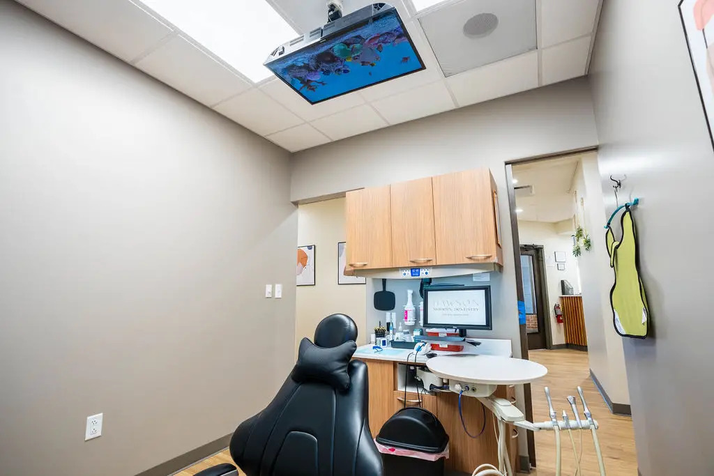inside dentist office - dawson modern dentistry matthews