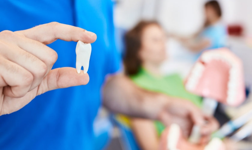 manage discomfort during tooth extractions