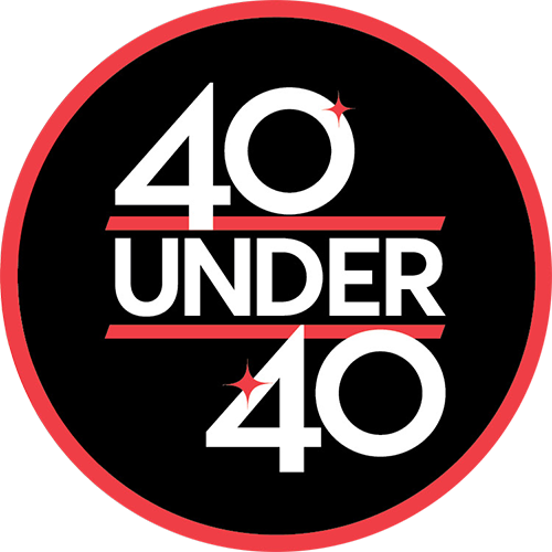 40 under 40 logo