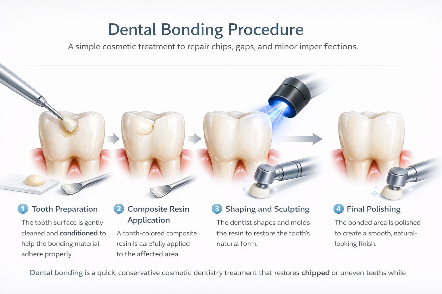 dental bonding procedure