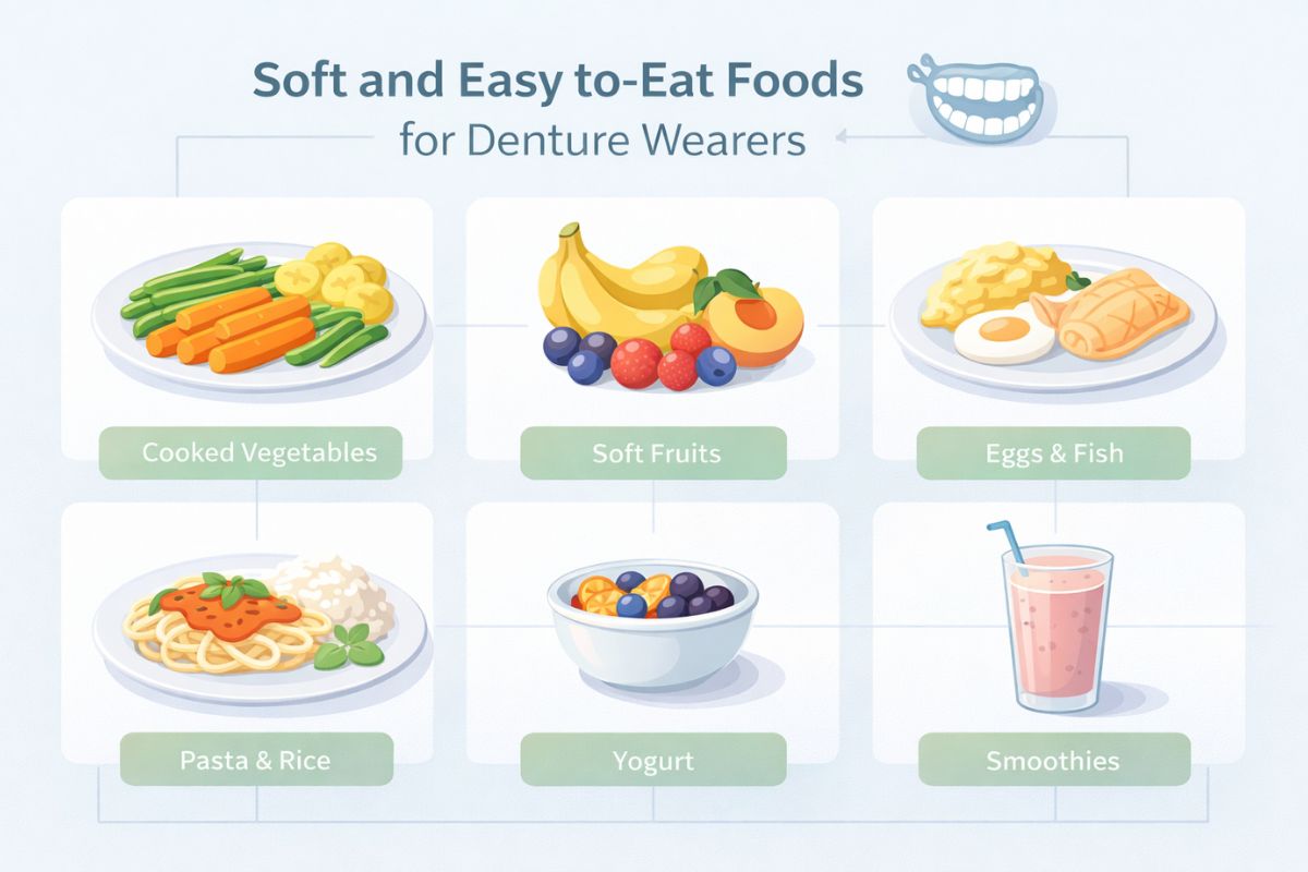 foods to eat with dentures
