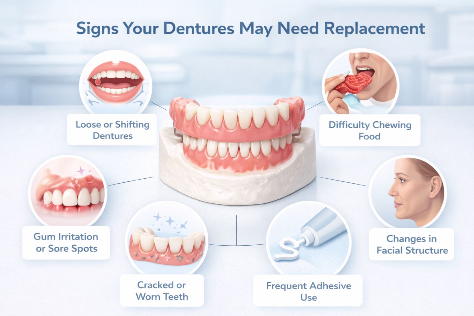signs your dentures need replacement