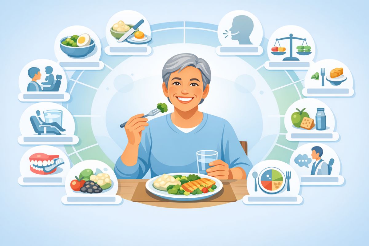 tips for chewing with dentures